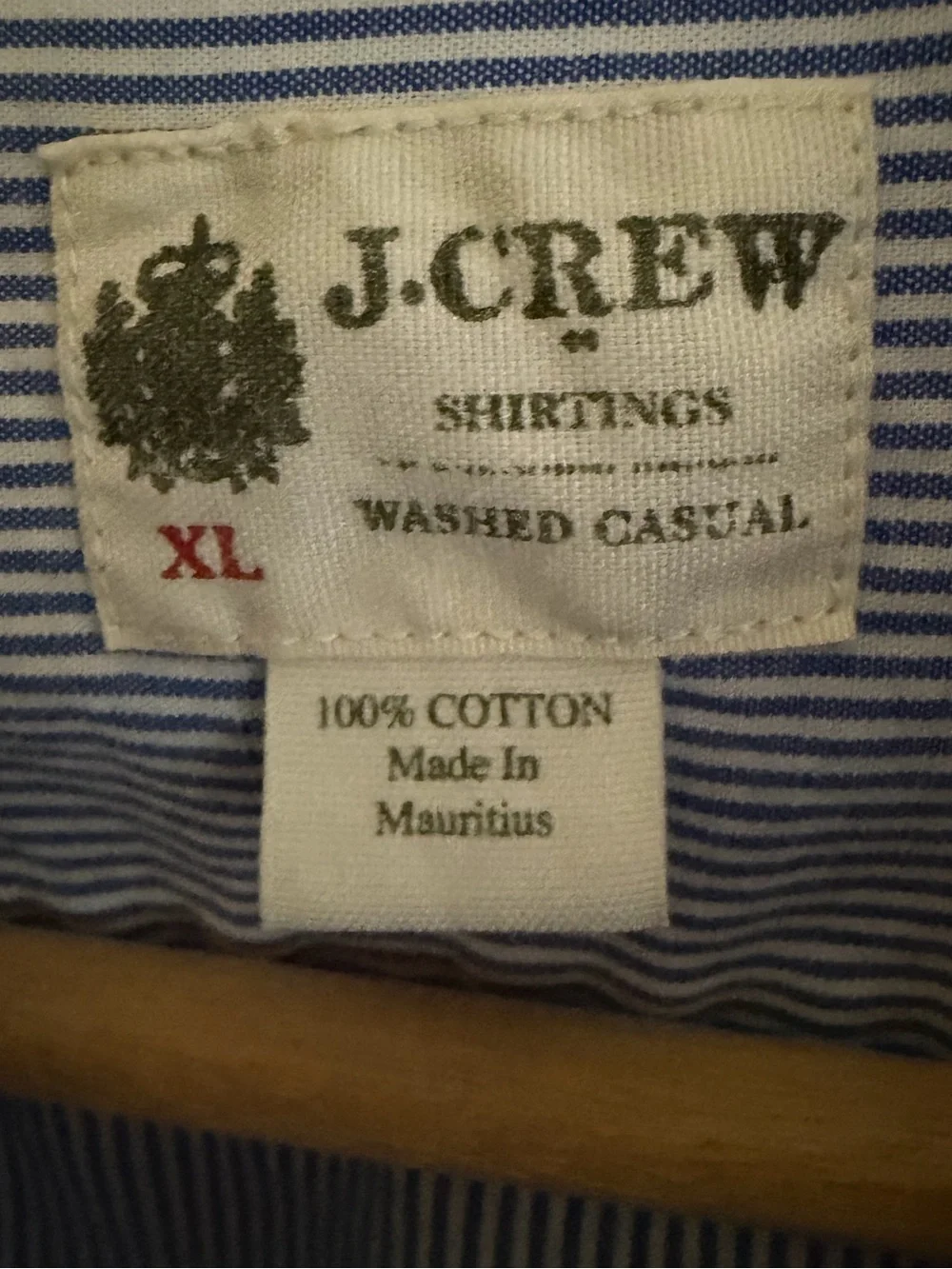 J Crew men’s button down 100% cotton sz XL